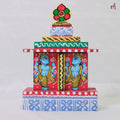 Hand-Painted Wooden Jagannath Mandir