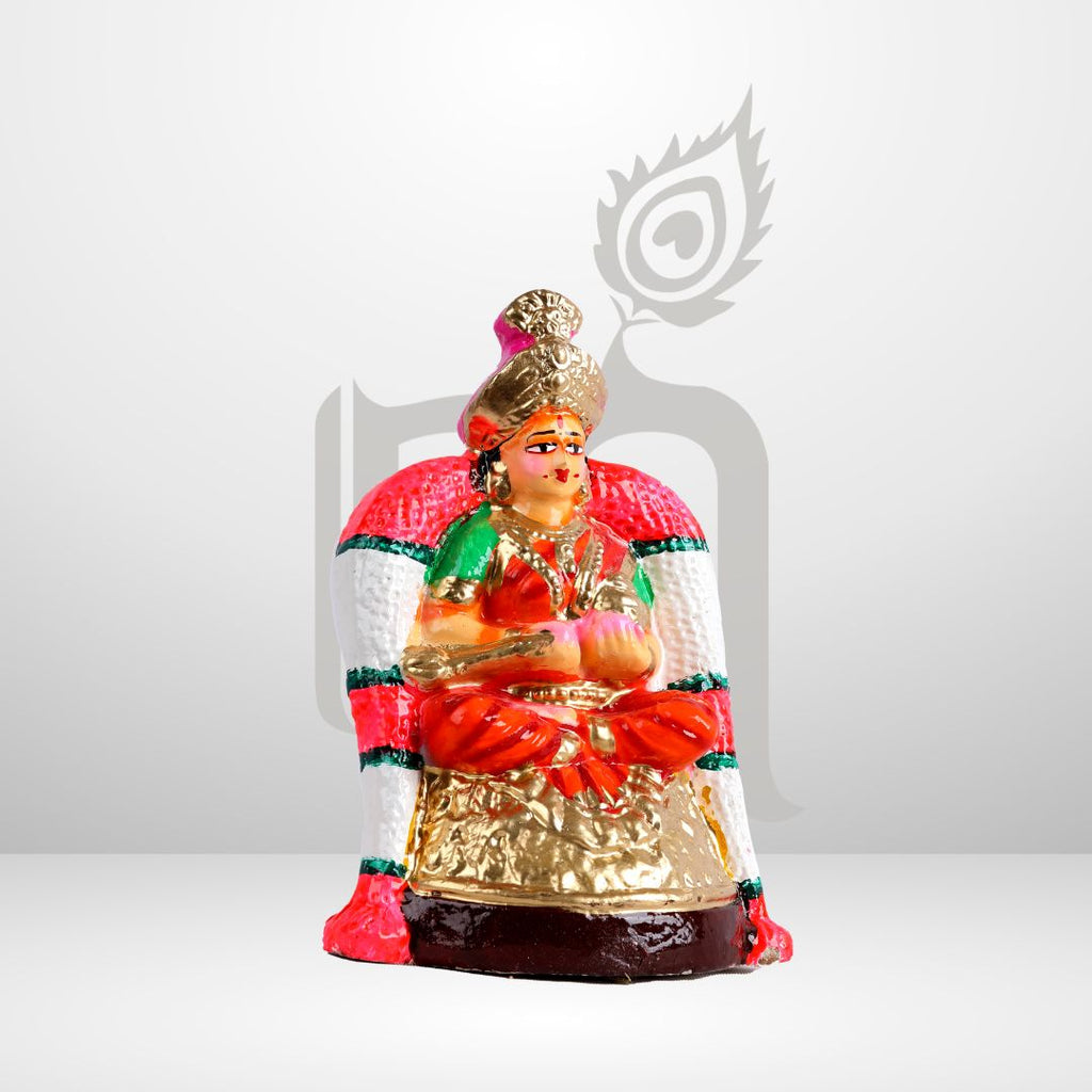 Annapoorneshwari 6" Clay Idol