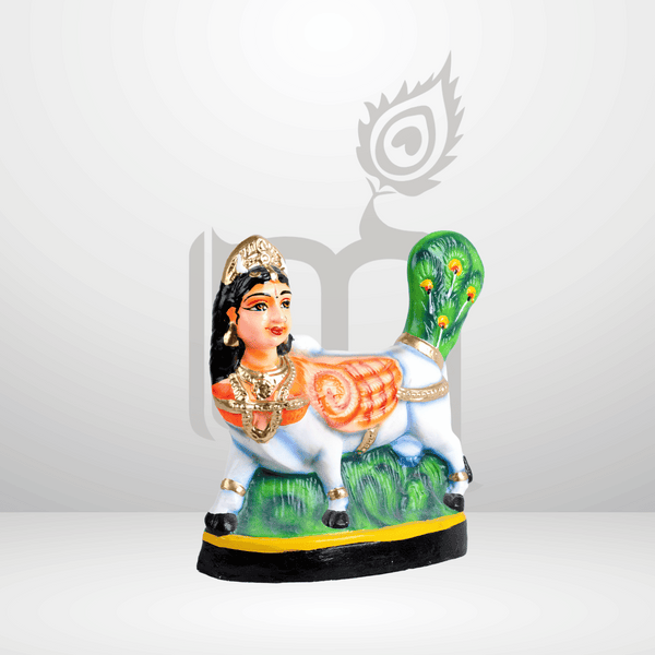 Kamadhenu Idol 10" Paper Mache
