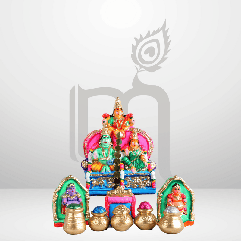 Kubera Set 10" Clay