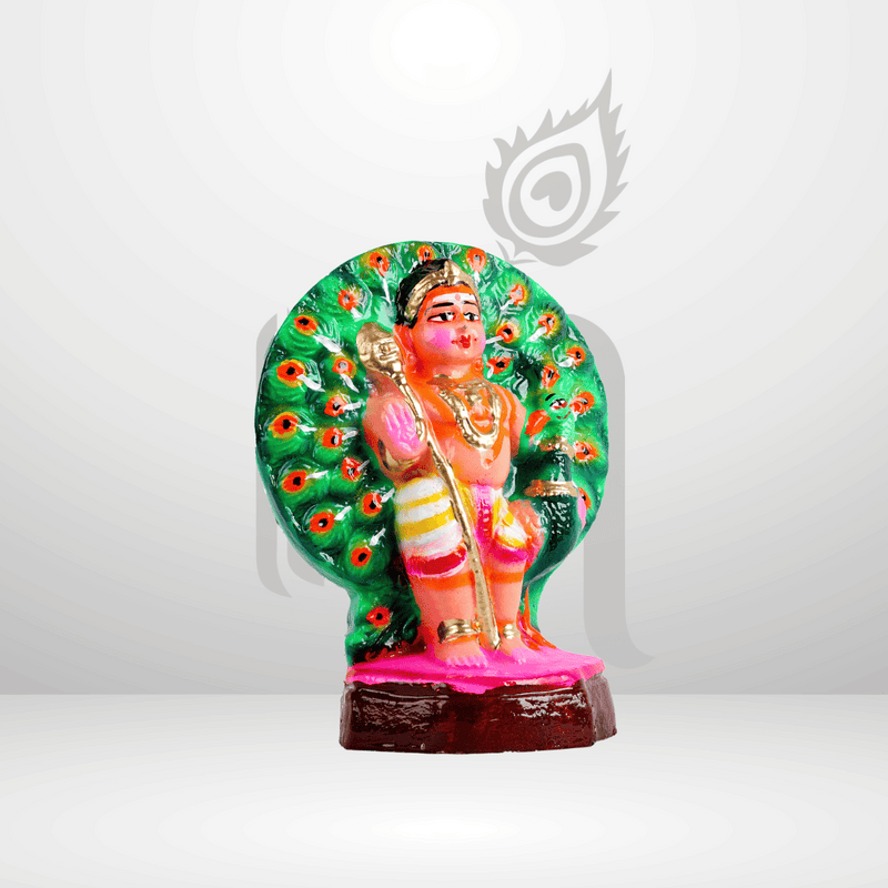 Murugan Idol 6" Clay