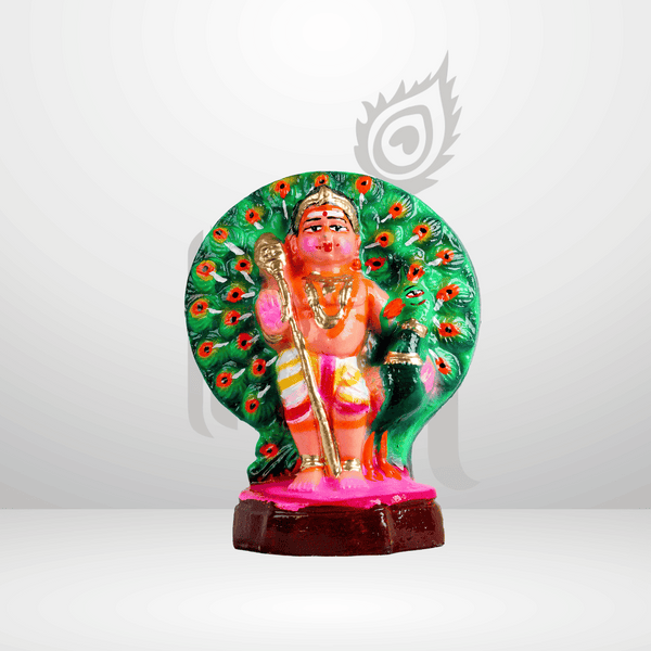 Murugan Idol 6" Clay