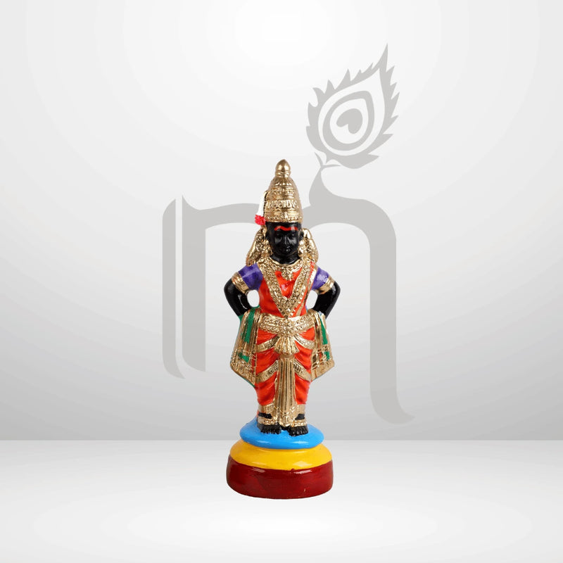 Panduranga Rukmayi 10" Paper Mache