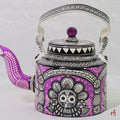Hand-Painted Aluminium Jagannath Teapot Single Color