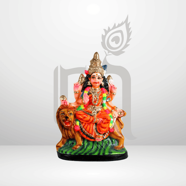 Durga Devi 12" Paper Mache