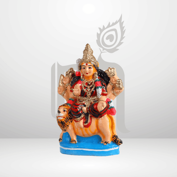 Durga Devi Clay Idol 12"