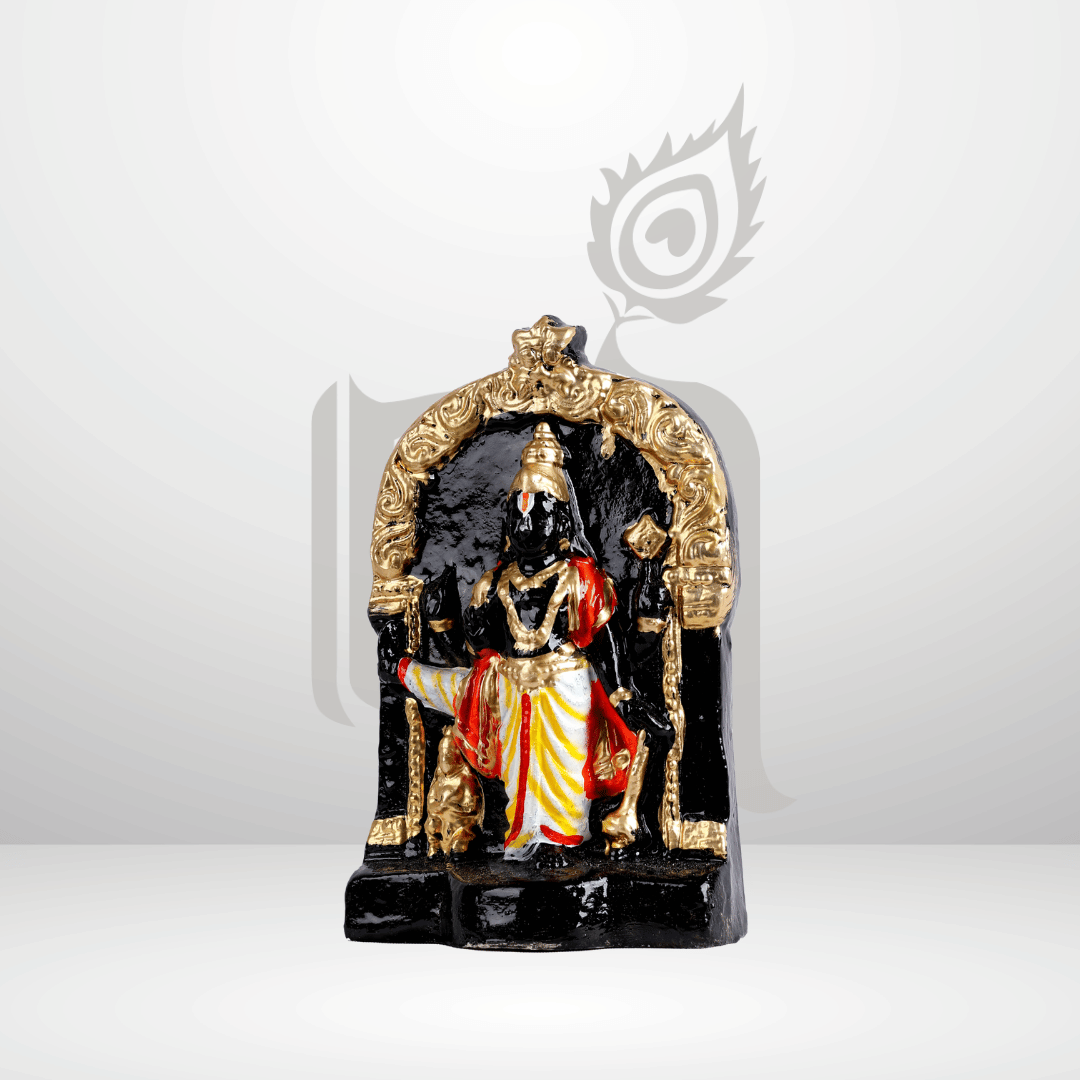 Ulagalandha Perumal 6" Clay Black Finish